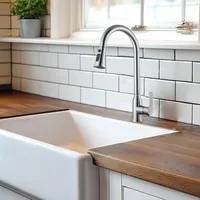Transform Your Kitchen with a Stylish Pull Down Faucet Made of Stainless Steel 1