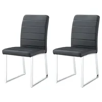 Upgrade Your Space with Cozy Office Dining Chairs - Comfy PU Foam & Sturdy Iron Supports 5