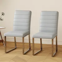 Elevate Your Space with PU Office Dining Chairs - Easy Assembly & Color Choices 2