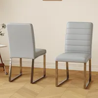 Elevate Your Space with PU Office Dining Chairs - Easy Assembly & Color Choices 4