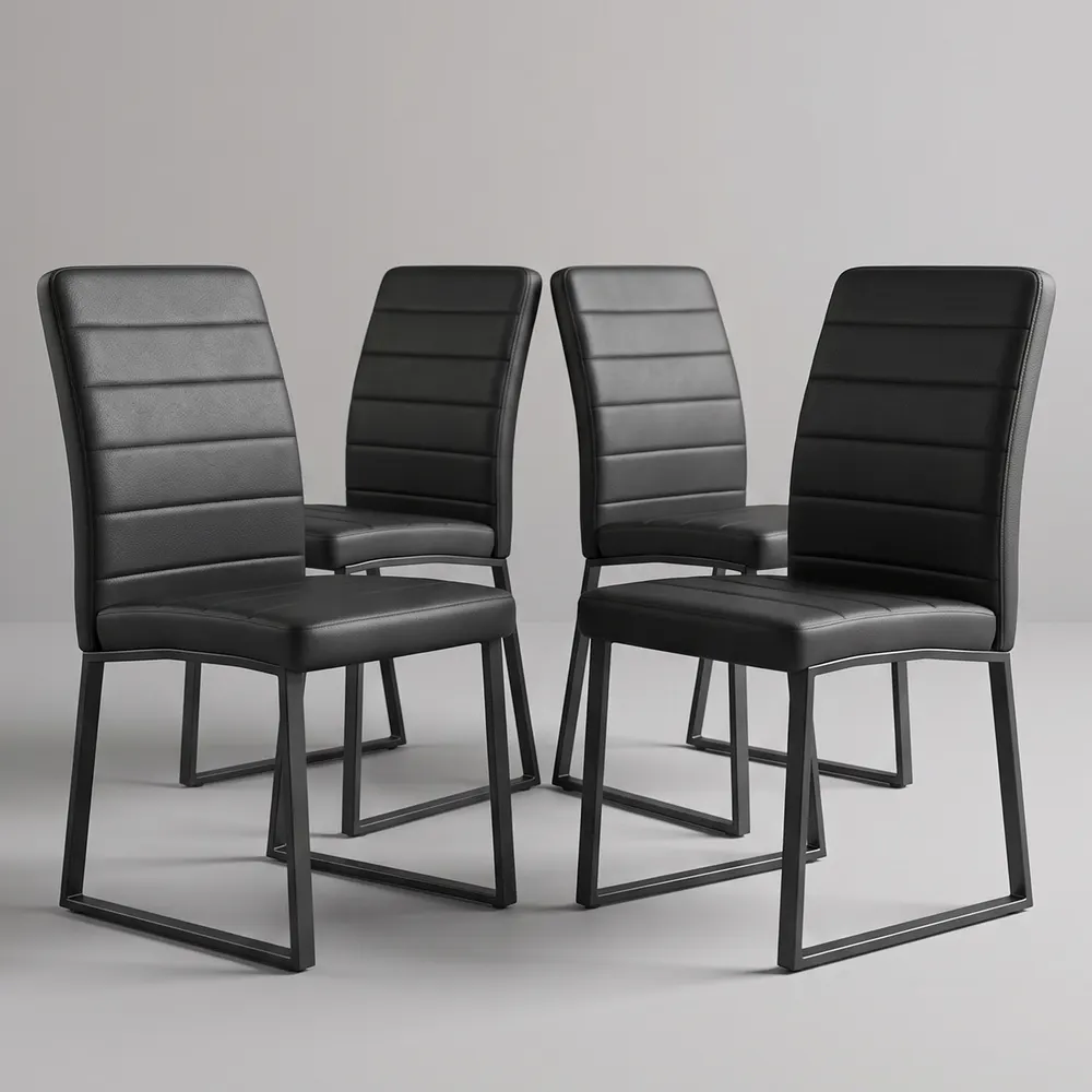 Transform Your Space with Stylish PU Office Chairs - High-Density Foam for Ultimate Comfort