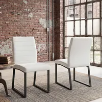 Transform Your Space with Stylish Dining Chairs - Soft PU Leather for Ultimate Comfort 4