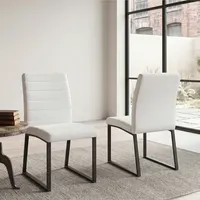Transform Your Space with Stylish Dining Chairs - Soft PU Leather for Ultimate Comfort 2
