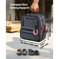 Ultimate 34-Pocket Tool Bag for Organization and Easy Carrying 4