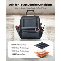 Ultimate 34-Pocket Tool Bag for Organization and Easy Carrying 5