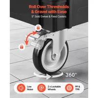 Transform Your Workspace with a 550 Lbs Utility Cart – Heavy Duty Organization for Easy Access 3