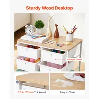Maximize Your Space with this 10 Drawer Rolling Cart – Durable Steel & Wood for Every Room 3