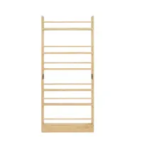 Maximize Space with a Wooden Bookshelf: Stylish Storage for Kids' Rooms 12