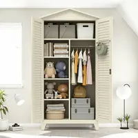 Unlock Your Space: Tall Metal Storage Cabinet in Beige for Ultimate Organization 2