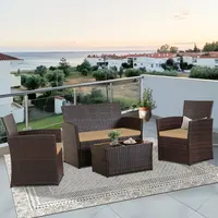 Transform Your Patio with This Chic Rattan Bistro Set - Weather-Resistant Comfort for Relaxing Evenings 3