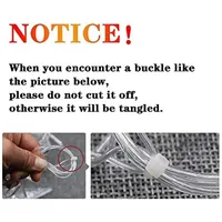 Snowflake LED Curtain Lights, Plug In 19Ft 6M 96 LEDs Fairy String Lights 2