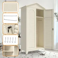 Unlock Your Space: Tall Metal Storage Cabinet in Beige for Ultimate Organization 8