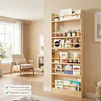 Maximize Space with a Wooden Bookshelf: Stylish Storage for Kids' Rooms 8