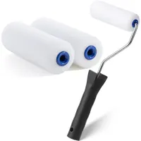 Transform Your Painting Game with This 4-Inch Foam Paint Roller Kit for Flawless Edges 2