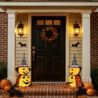 Transform Your Space with 3FT Halloween Pumpkin Lights Featuring 150 LEDs for Spooky Vibes 9