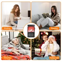 Stay Warm This Winter with Our 800W Space Heater - Fast Heating & Remote Control 5