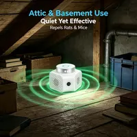 Stop Pests in Their Tracks with the Ultrasonic Rodent Chaser - Eco-Friendly Indoor Solution 2