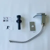 Upgrade Your Bathroom with a Stylish Single Handle Faucet - Durable Stainless Steel Design for Effortless Water Control 6