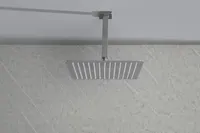 Transform Your Shower Experience with a 16" Rain Shower Head - Luxury Stainless Steel for Full Body Coverage 1