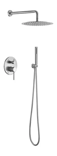 Transform Your Shower Routine with Our Wall Mounted Shower Faucet Set Featuring a 10-Inch Rain Shower Head for Spa-Like Retreats 6