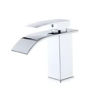 Upgrade Your Bathroom with a Stylish Single Handle Faucet - Durable Stainless Steel Design for Effortless Water Control 2