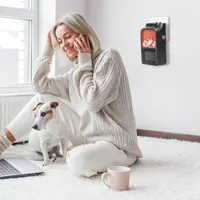Stay Warm This Winter with Our 800W Space Heater - Fast Heating & Remote Control 8