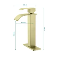 Transform Your Bathroom with a Waterfall Faucet - Premium Stainless Steel Elegance for a Luxurious Experience 4