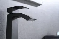 Upgrade Your Bathroom with a Stylish Sink Faucet Featuring Waterfall Flow 3