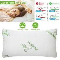 Transform Your Sleep with a Bamboo Memory Foam Pillow that Alleviates Neck Stress 5