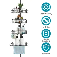 Transform Your Shower Space with a Corner Caddy - Rust-Free Organizer for All Your Bath Essentials 9