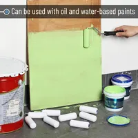 Transform Your Painting Game with This 4-Inch Foam Paint Roller Kit for Flawless Edges 5