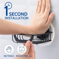 Keep Soap Organized with Our Stylish Stainless Steel Holder - Suction Cup Convenience for Any Bathroom 5