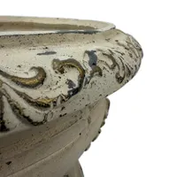 Transform Your Garden with an Antique White Planter - Durable Magnesium Oxide Design for Vibrant Flowers 11