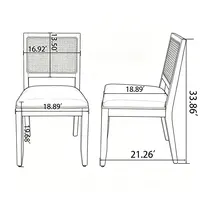 Elevate Your Dining Space with Rattan Chairs - Stylish Comfort for Every Meal 7