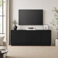 Elevate Your Living Space with This 63 Inch TV Stand Featuring Hidden Storage Solutions 10