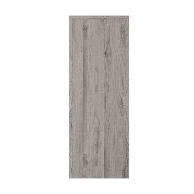Transform Your Space with a Grey Wood Console Table – Minimalist Design with Storage Solution