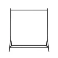 Revamp Your Space with a Multi-functional Garment Rack in Black - Perfect for Clutter-Free Bedrooms 4