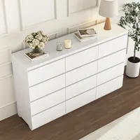 Transform Your Space with a Modern White Dresser | 12 Drawers for Ultimate Storage 9