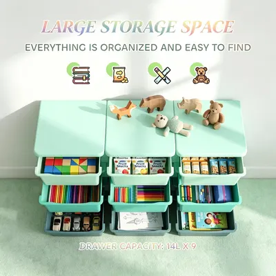 Chic Storage Tower,Space-Saving Vertical Drawer Unit,Multi-Tier Toy Organizer,Storage Drawers,